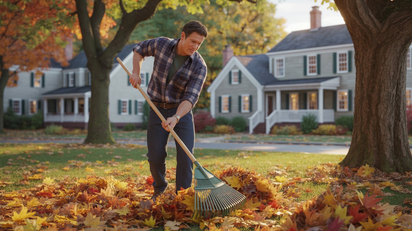 seasonal clean up in Milford CT